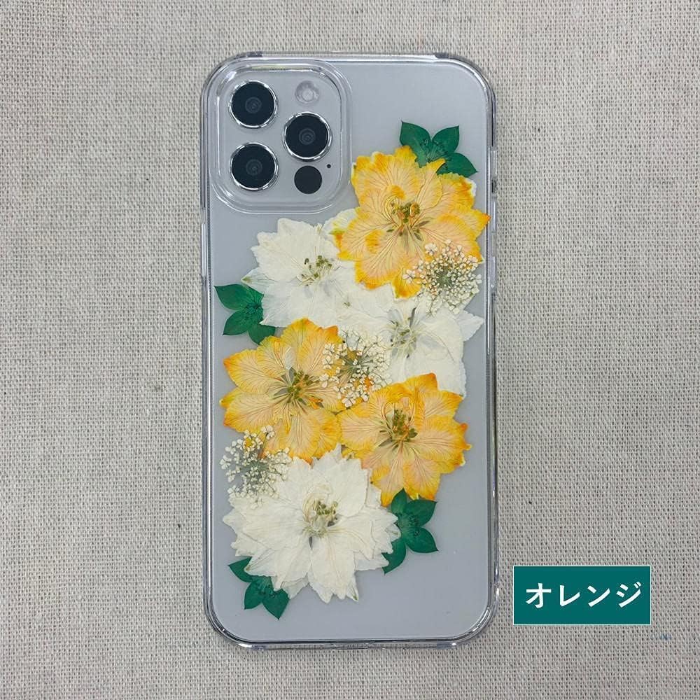 Amazon.co.jp: 自分で選べる ほぼ全機種対応スマホケース 押し花